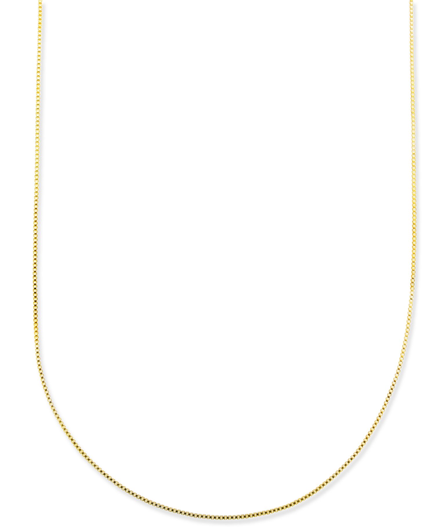 Fine Venetian 20" Chain Necklace in 18k Gold-Plate Over Sterling Silver