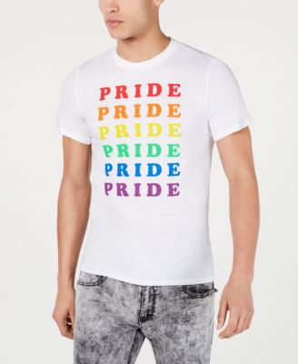 INC International Concepts - Men's Rainbow Pride Graphic T-Shirt