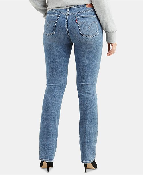 Levi's Women's 505 Straight-Leg Jeans Short and Long Inseams & Reviews ...