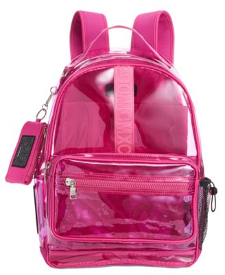 Steve Madden Amelia Clear Backpack With ID Case Macy s