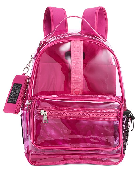 Steve Madden Amelia Clear Backpack With ID Case & Reviews - Handbags ...