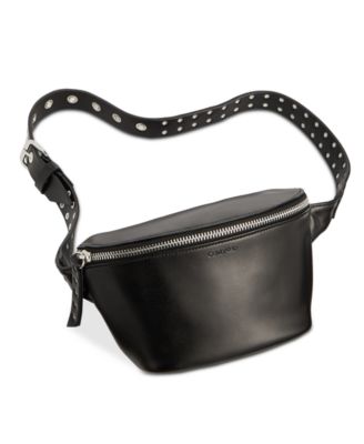 calvin klein leather belt bag