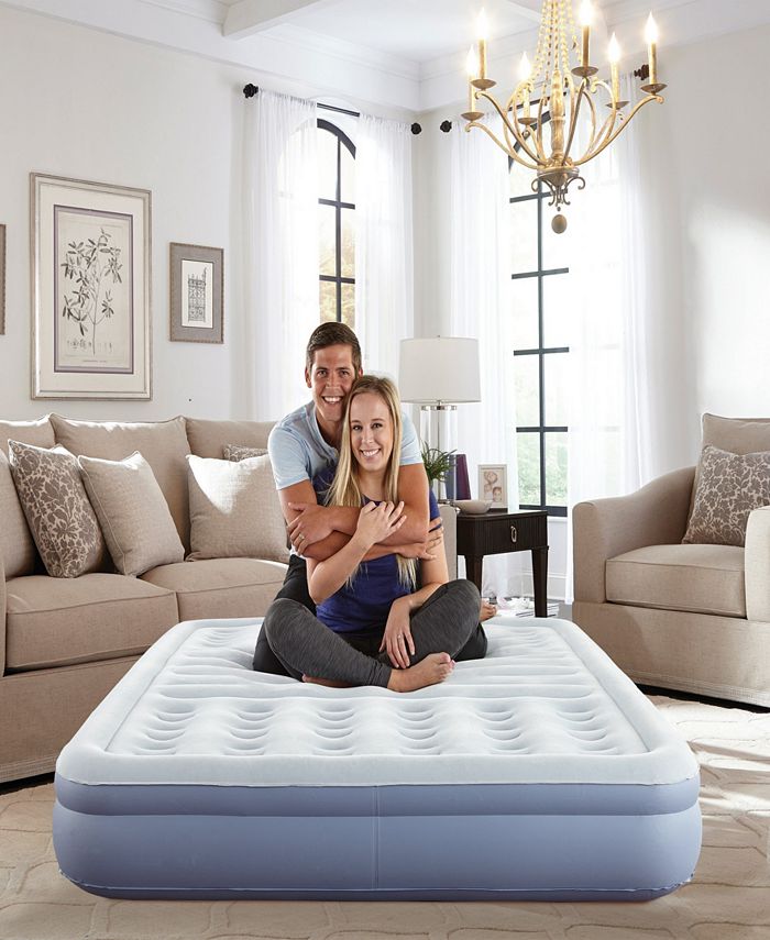 Thomasville Lumbar Lift Air Bed Mattress with Express Pump Macy's