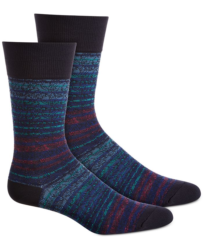 Perry Ellis Men's Striped Socks - Macy's