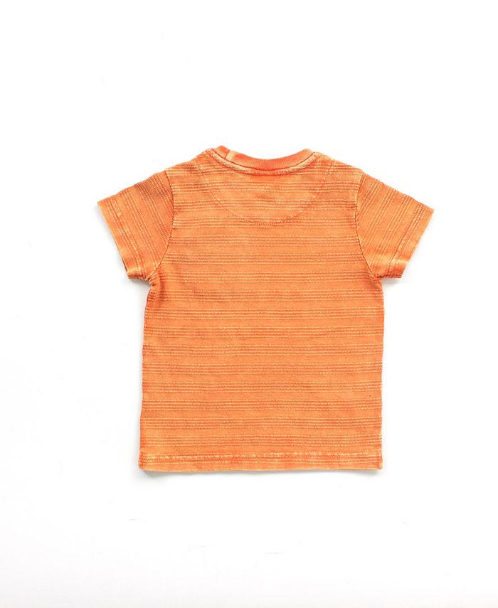 Bear Camp Baby Boy Short Sleeve Textured Stripe Tee Macy's