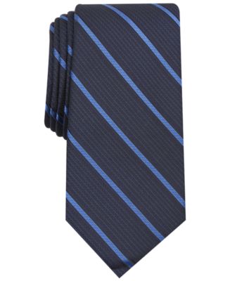 Alfani Men's Stripe Slim Tie, Created for Macy's - Macy's