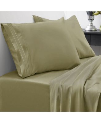 Microfiber 3-Pc. Sheet Set, Twin