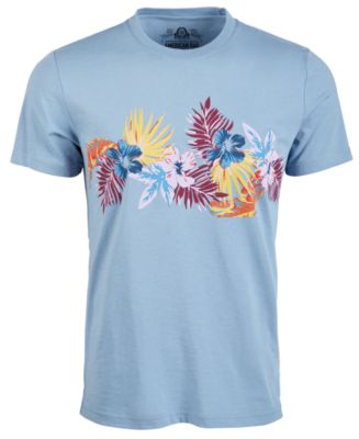 American Rag Men's Floral Chest T-Shirt, Created for Macy's - Macy's