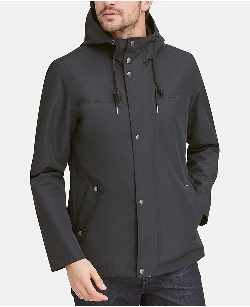 Cole Haan Men S Water Resistant Rain Coat Reviews Coats