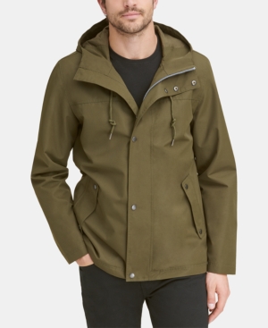 Cole Haan Men's Water-Resistant Rain Coat