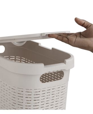 Mind Reader Slim Laundry Basket