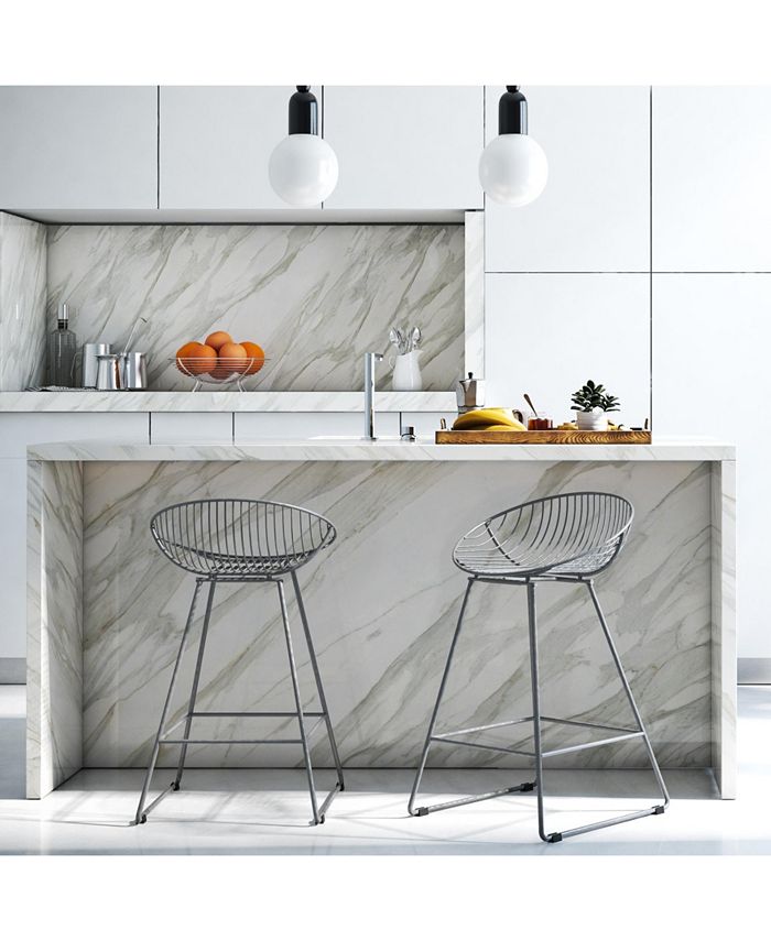 CosmoLiving Ellis Wire Counter Stool Macy's