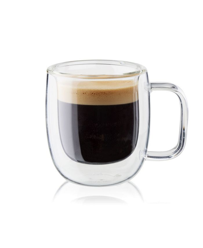 J.A. Henckels ZWILLING Sorrento Plus Espresso Glass Mug - Macy's
