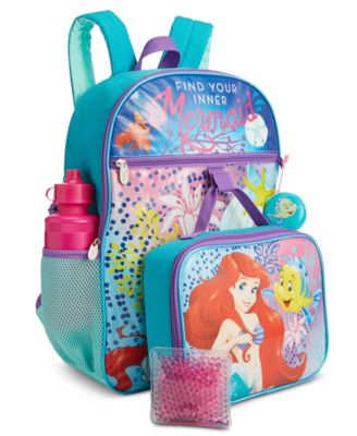 Mermaid backpack and lunch bag on sale