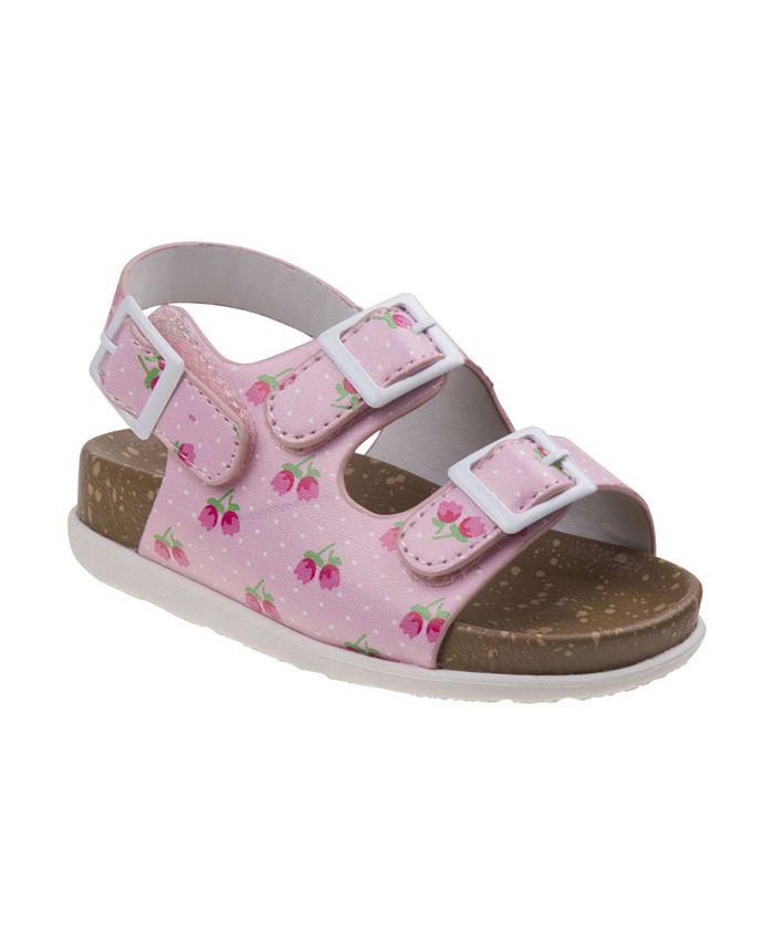 Laura Ashley Every Step Flower Cork Lining Sandals - Macy's