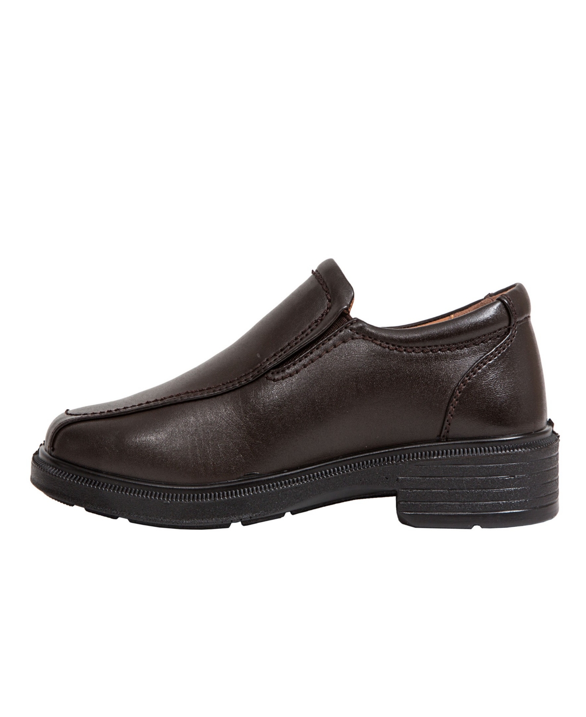 Deer Stags Toddler, Little, And Big Boys Greenpoint Jr Slip-on Shoe In Dark Brown
