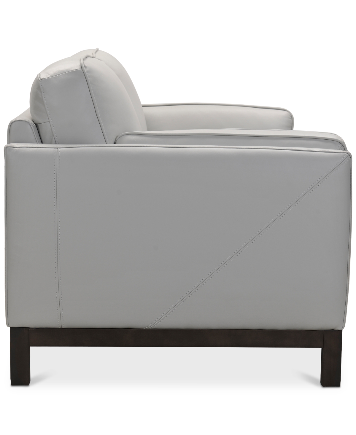 Closeout! Virton 63" Leather Loveseat, Created for Macy's