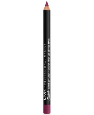 Nyx Professional Makeup Suede Matte Lip Liner - Girl Bye berry 4$