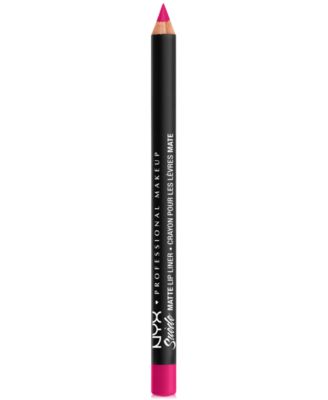 Nyx Professional Makeup Suede Matte Lip Liner - Clinger hot pink 4$