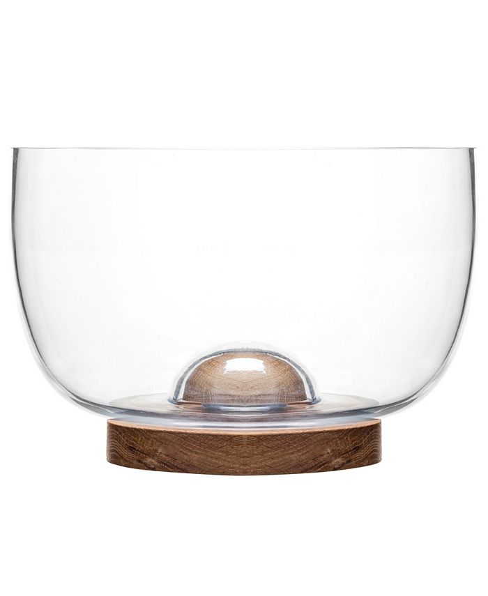 Sagaform Nature Salad Bowl with Oak Trivet Macy's