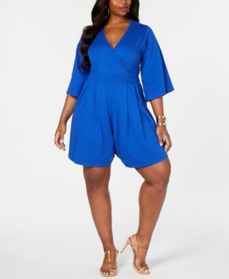 Rebdolls - Kimono Sleeve Mini Jumper By The Workshop at Macy's, Regular & Plus Sizes