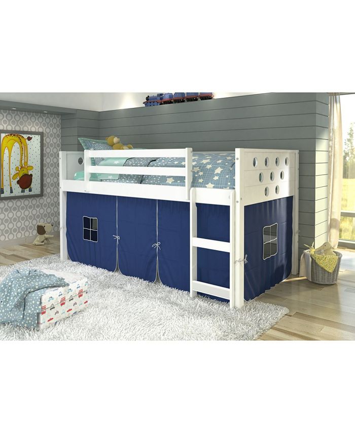 Donco circles store low loft bed