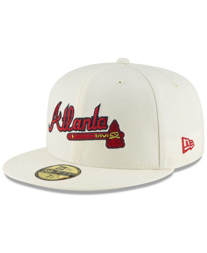 New Era Atlanta Braves Vintage World Series Patch 59FIFTY Cap - Macy's