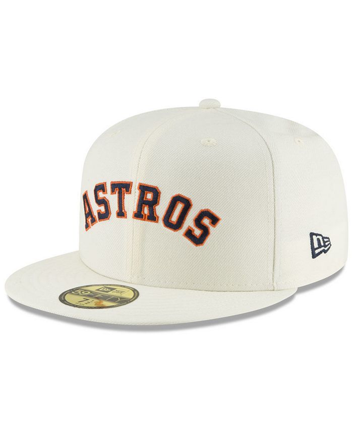 New Era Houston Astros World Series Patch 59FIFTY Cap - Macy's