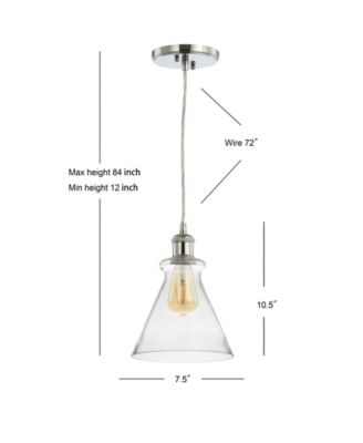 Goldwater 7.5" Adjustable Drop LED Pendant