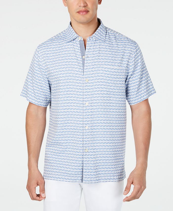 Tommy Bahama Men's Giovanni Dash-Print Shirt - Macy's