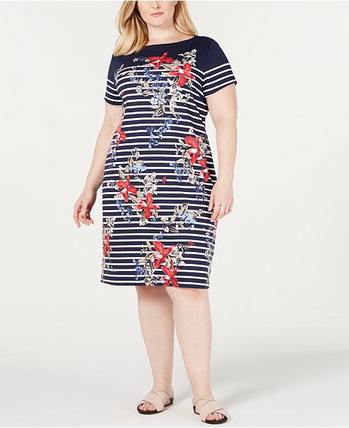 Karen Scott Plus Size Liberty Garden Dress Created For Macy S