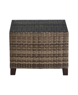 Oceanside Outdoor Side Table with Storage