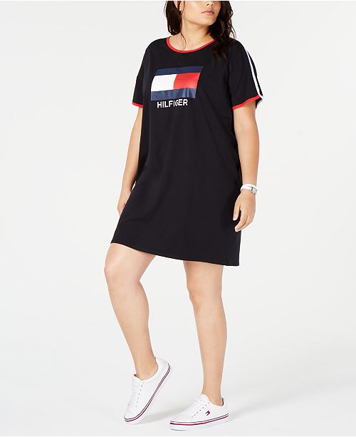 Tommy Hilfiger Plus Size Graphic T Shirt Dress Reviews Tommy Hilfiger Plus Size Graphic T Shirt Dress Reviews