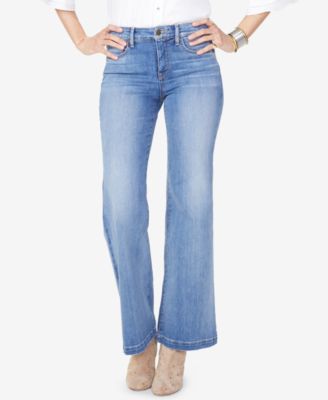NYDJ Tummy-Control Wide-Leg Jeans
