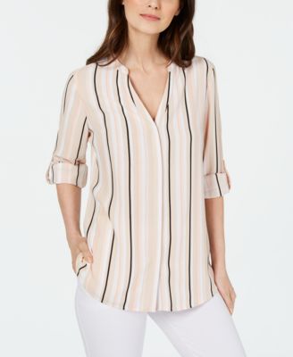 Alfani - Striped Shirt, Created for Macy's