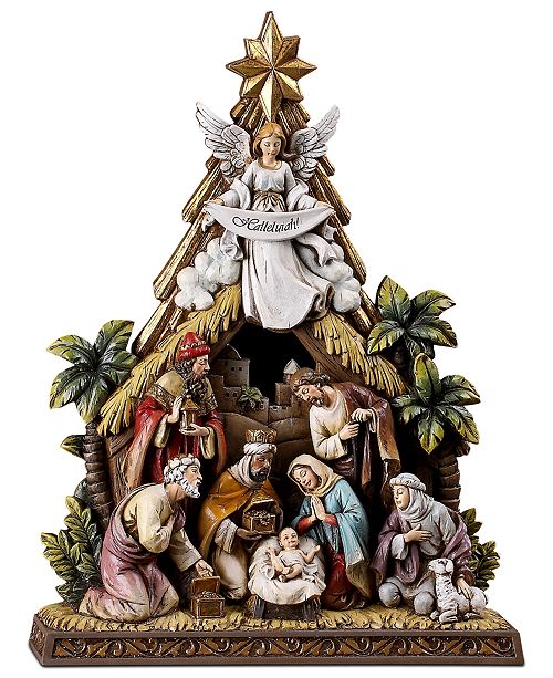 Napco Angel Nativity Scene Reviews All Holiday Lane Home Macy S