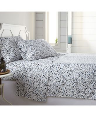 Botanical Garden 4-Pc. Printed Sheet Set, Queen