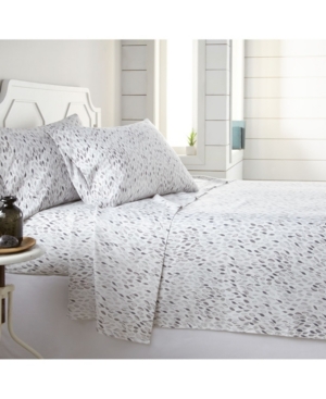Southshore Fine Linens Botanical Garden 4 Piece Printed Sheet Set California King Bedding