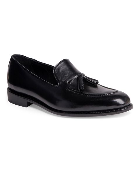 Мужские туфли Anthony Veer Kennedy Tassel Dress Loafer, цвет: Чёрный