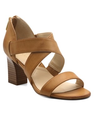 Adrienne Vittadini Women's Rowsey Cross Band Sandals Women's Shoes