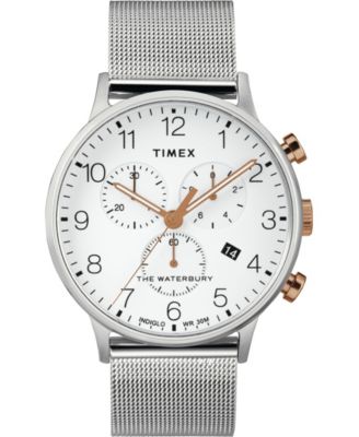 timex mesh strap watch