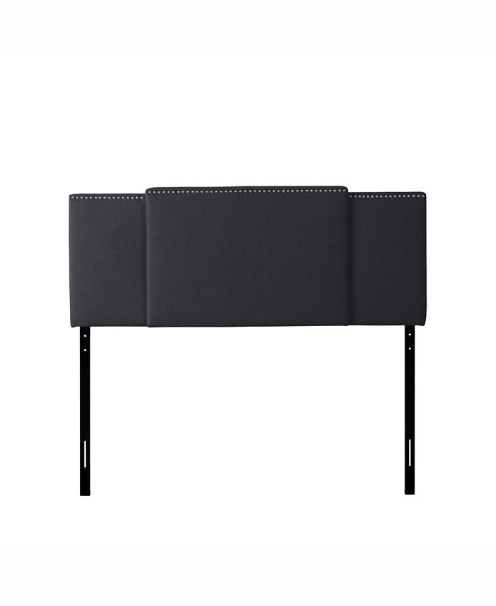 CorLiving Fairfield 3-in-1 Expandable Panel Fabric Headboard, Double ...