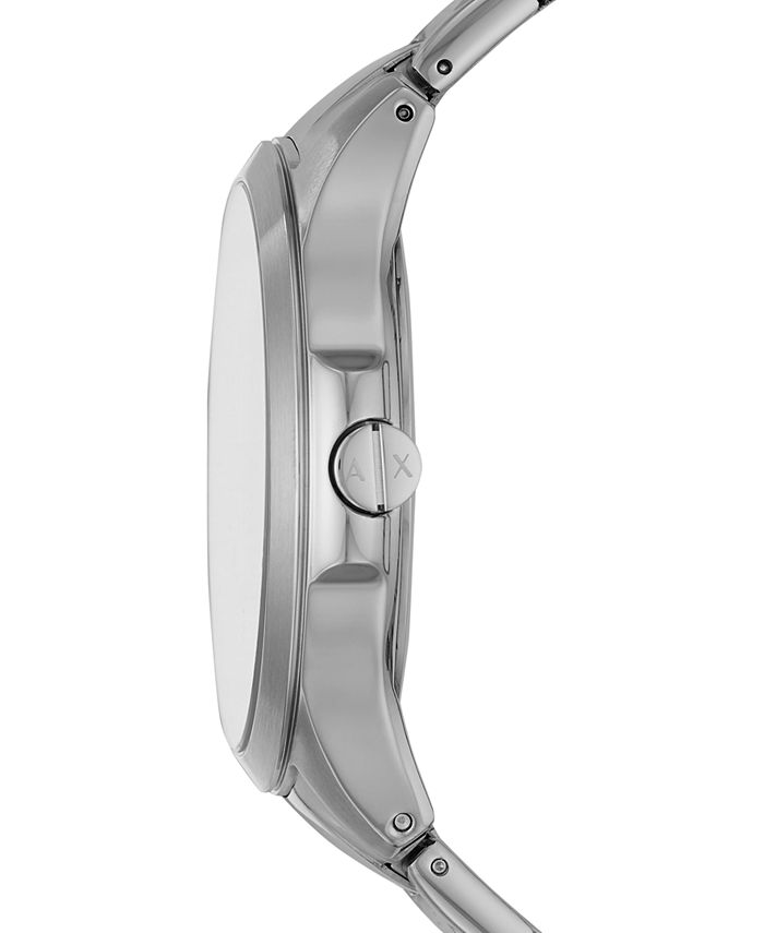 A|X Armani Exchange Men's Hampton Stainless Steel Bracelet Watch 46mm ...
