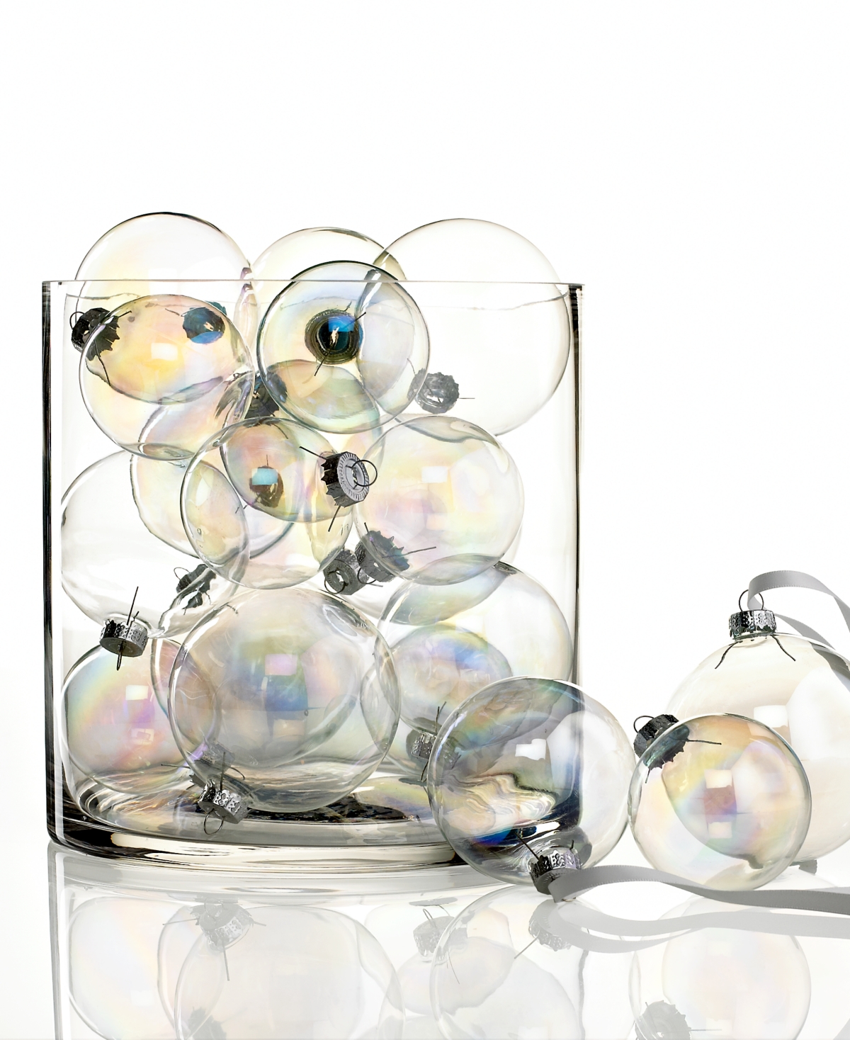 UPC 086131120206 product image for Kurt Adler Iridescent Glass Ball Ornament, 20 Piece Set | upcitemdb.com