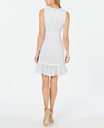 Calvin klein flounce dress deals