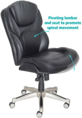 Wellness Executive Leather Office Chair