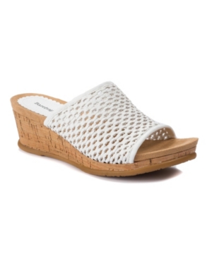Baretraps Flossey Wedge Sandal Slides Women's Shoes