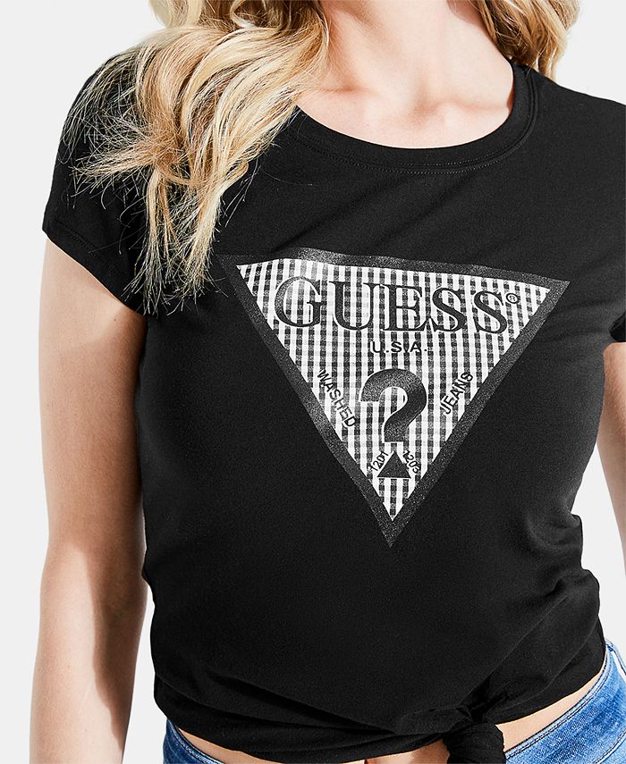 GUESS Logo Graphic T-Shirt - Macy's