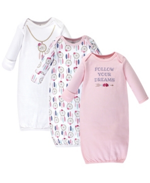 Little Treasure Cotton Gowns 3 Pack