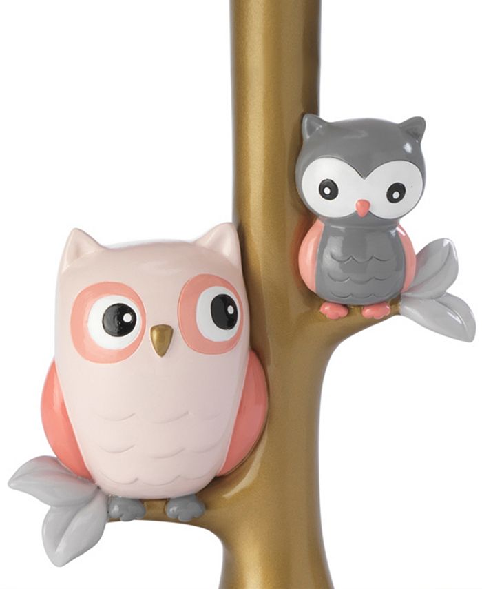 Lambs & Ivy Family Tree Owl Nursery Lamp with Shade and Bulb Macy's